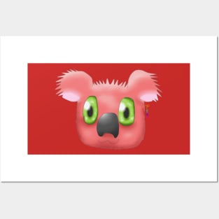 Red Koala Posters and Art